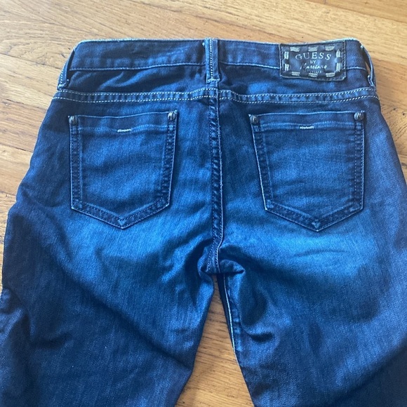 Guess By Marciano Dark Blue Jeans Size 24 - Picture 10 of 14